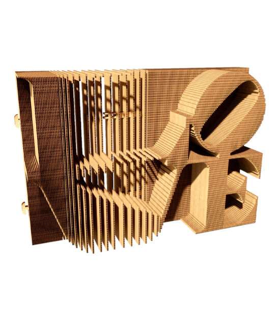 Cartonic 3D Puzzle // Love