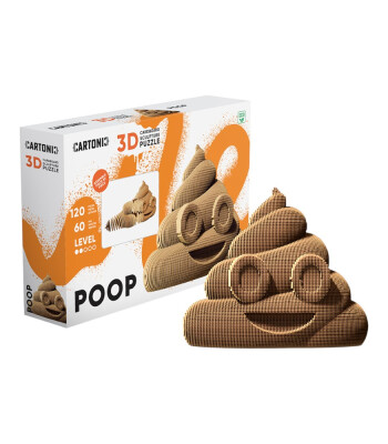 Cartonic 3D Puzzle // Poop