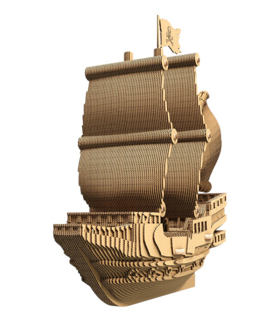 Cartonic 3D Puzzle // Pirate Ship