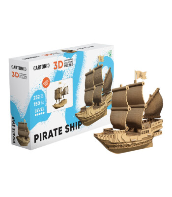 Cartonic 3D Puzzle // Pirate Ship