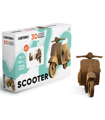 Cartonic 3D Puzzle // Scooter