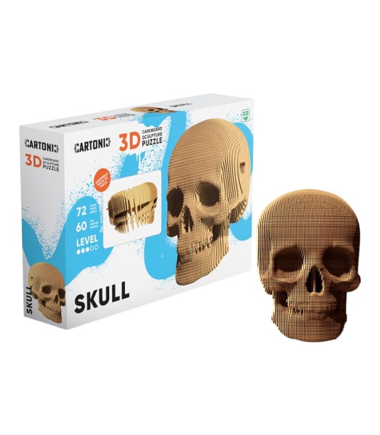 Cartonic 3D Puzzle // Skull