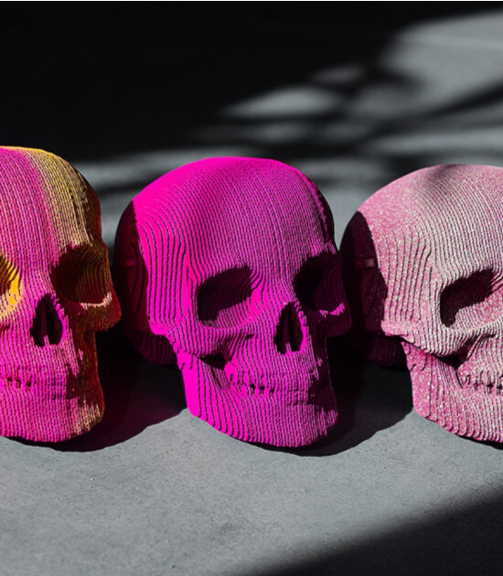 Cartonic 3D Puzzle // Skull