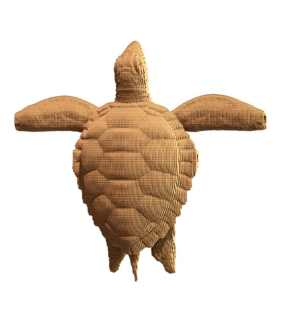 Cartonic 3D Puzzle // Turtle