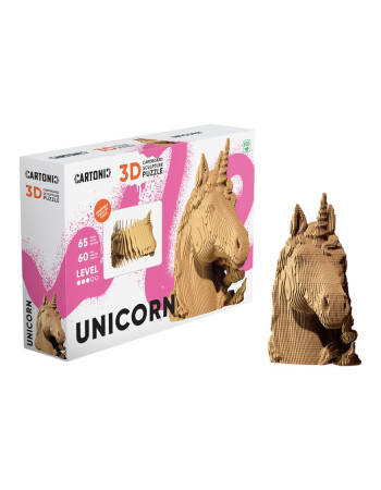 Cartonic 3D Puzzle // Unicorn
