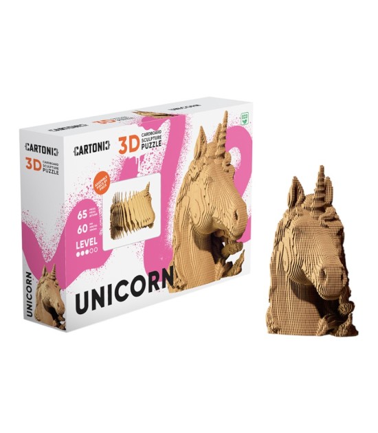 Cartonic 3D Puzzle // Unicorn