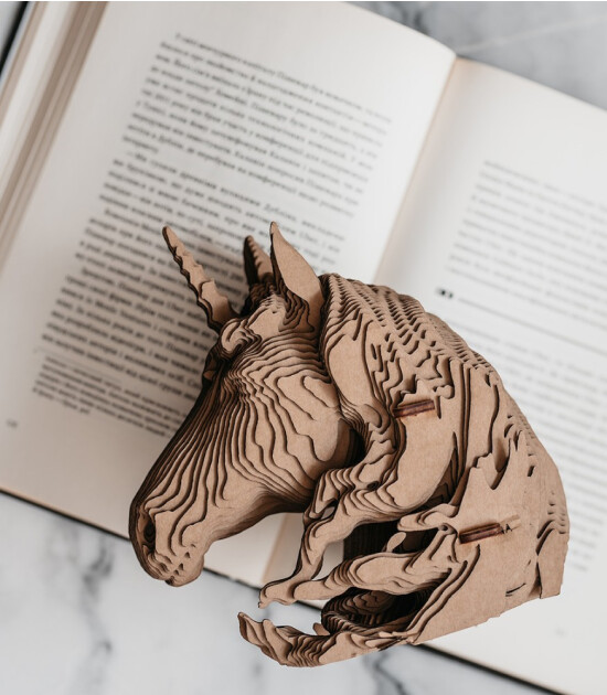 Cartonic 3D Puzzle // Unicorn