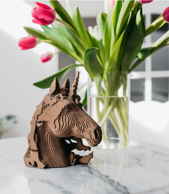 Cartonic 3D Puzzle // Unicorn