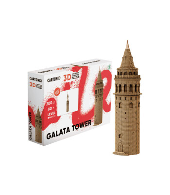 Cartonic 3D Puzzle // Galata Tower
