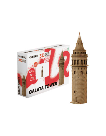 Cartonic 3D Puzzle // Galata Tower