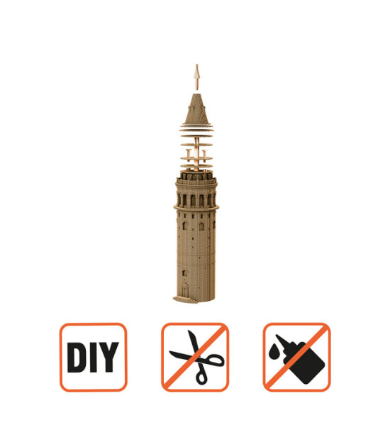 Cartonic 3D Puzzle // Galata Tower