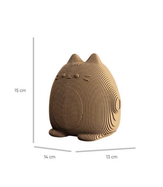 Cartonic 3D Puzzle // Cute Cat Money Bank