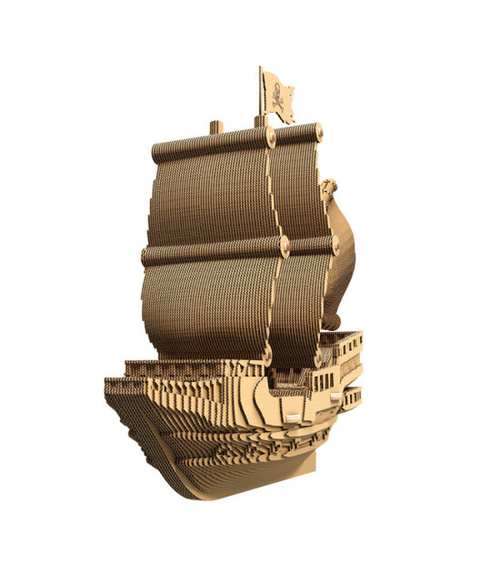 Cartonic 3D Puzzle // Pirate Ship
