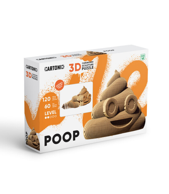 Cartonic 3D Puzzle // Poop