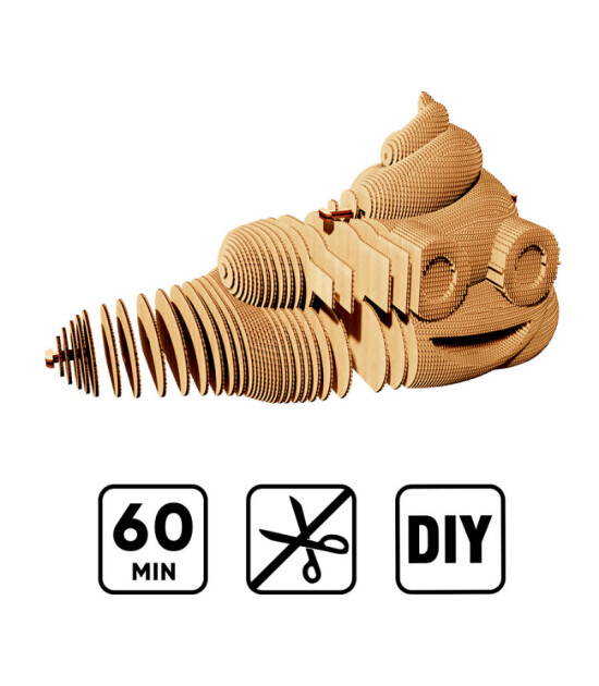 Cartonic 3D Puzzle // Poop