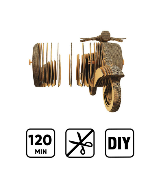 Cartonic 3D Puzzle // Scooter