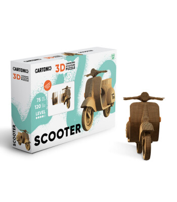 Cartonic 3D Puzzle // Scooter