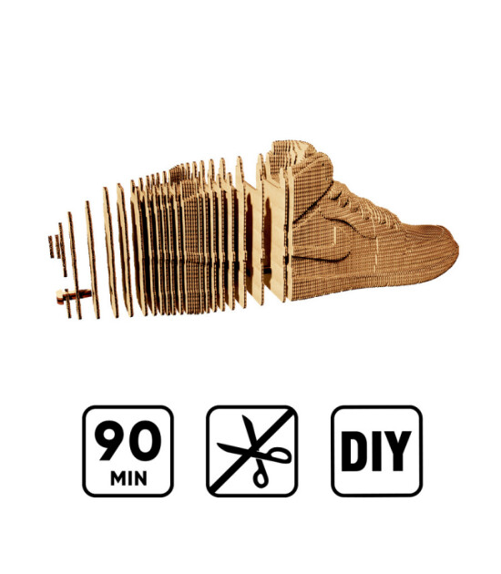 Cartonic 3D Puzzle // Sneaker
