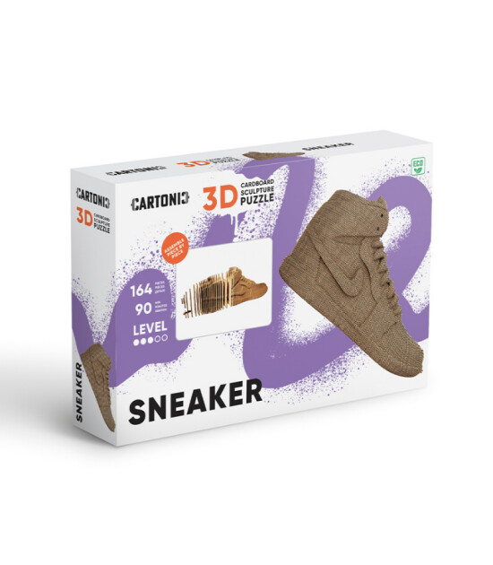 Cartonic 3D Puzzle // Sneaker