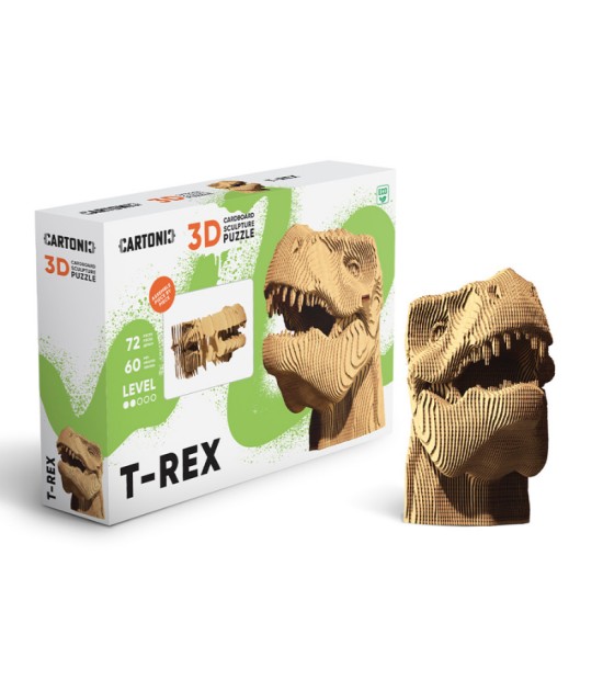 Cartonic 3D Puzzle // T-Rex