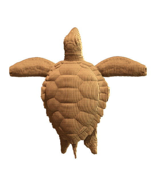 Cartonic 3D Puzzle // Turtle