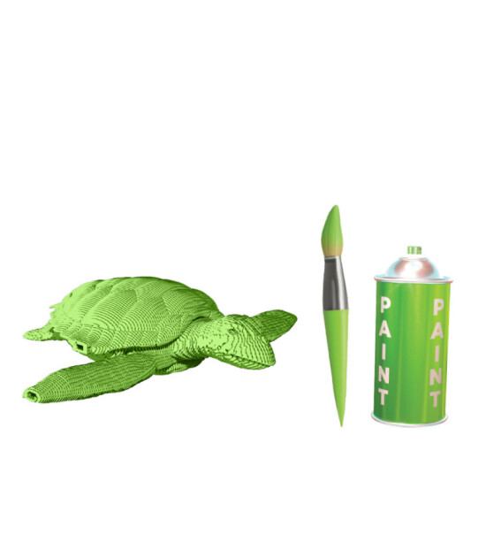 Cartonic 3D Puzzle // Turtle