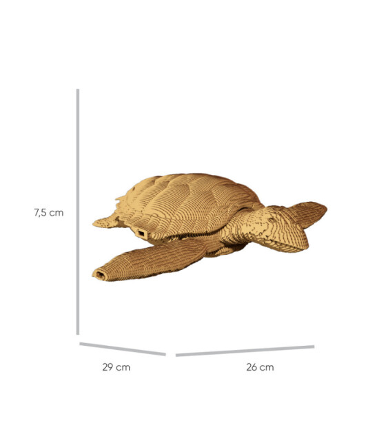 Cartonic 3D Puzzle // Turtle