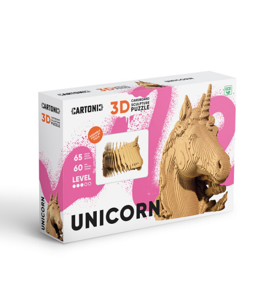 Cartonic 3D Puzzle // Unicorn