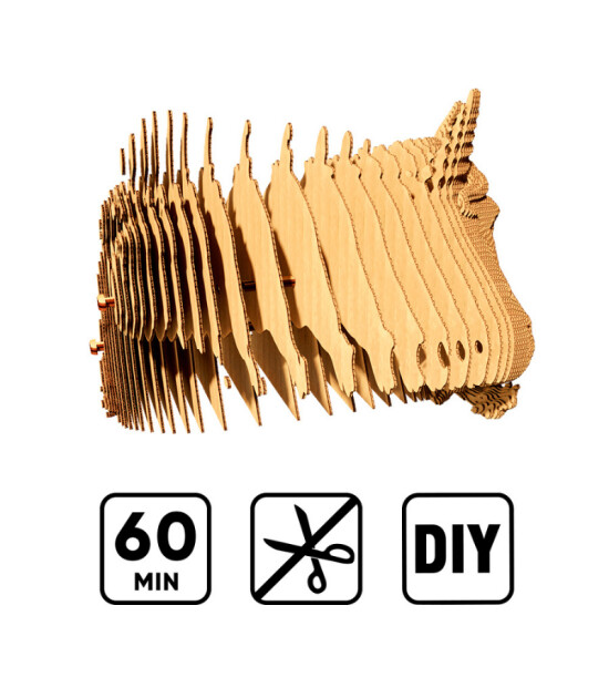 Cartonic 3D Puzzle // Unicorn