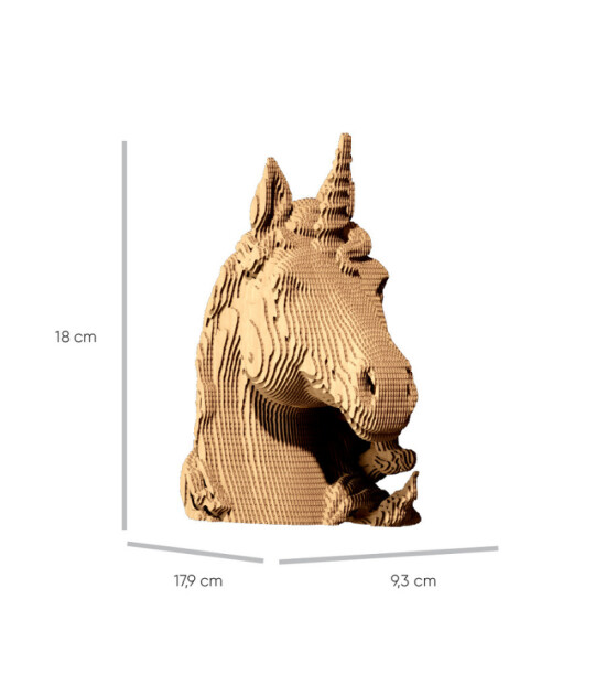 Cartonic 3D Puzzle // Unicorn