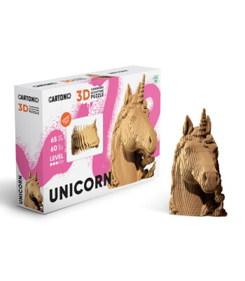 Cartonic 3D Puzzle // Unicorn