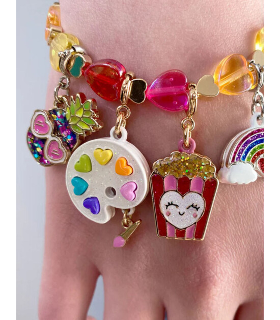 Charm It! Kolye & Bileklik Charm // Glitter Pineapple