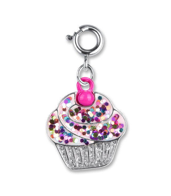 Charm It! Kolye & Bileklik Charm // Glitter Cupcake