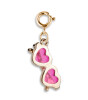 Charm It! Kolye & Bileklik Charm // Gold Heart Sunglasses