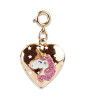 Charm It! Kolye & Bileklik Charm // Gold Unicorn Locket