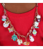 Charm It! Kolye & Bileklik Charm // Gold Sloth