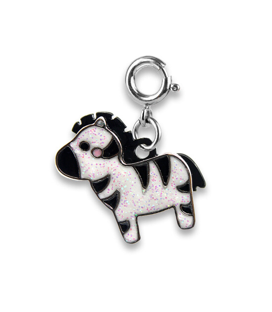 Charm It! Kolye & Bileklik Charm // Glitter Zebra
