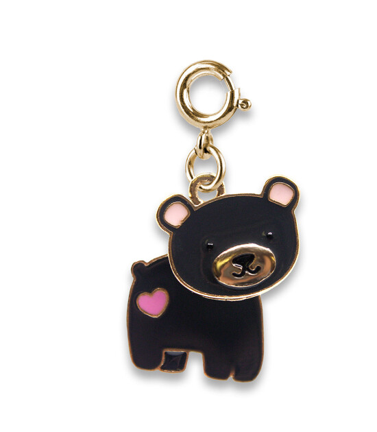 Charm It! Kolye & Bileklik Charm // Gold Swivel Bear