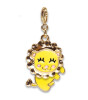 Charm It! Kolye & Bileklik Charm // Gold Swivel Lion
