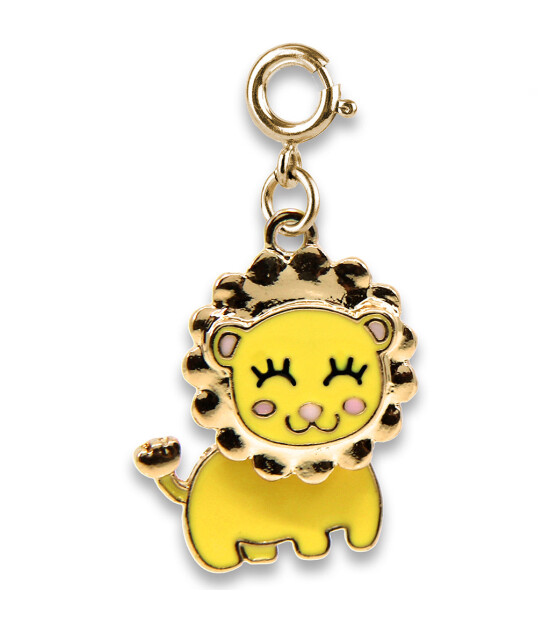 Charm It! Kolye & Bileklik Charm // Gold Swivel Lion