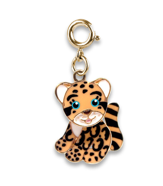 Charm It! Kolye & Bileklik Charm // Gold Cloud Leopard