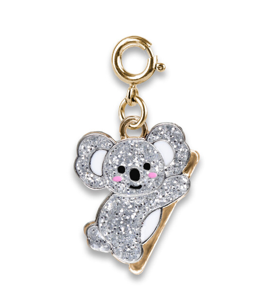 Charm It! Kolye & Bileklik Charm // Gold Glitter Koala