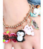 Charm It! Kolye & Bileklik Charm // Gold Penguin