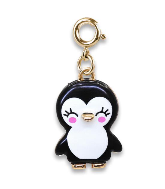Charm It! Kolye & Bileklik Charm // Gold Penguin