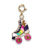 Charm It! Kolye & Bileklik Charm // Gold Rainbow Rollerskate