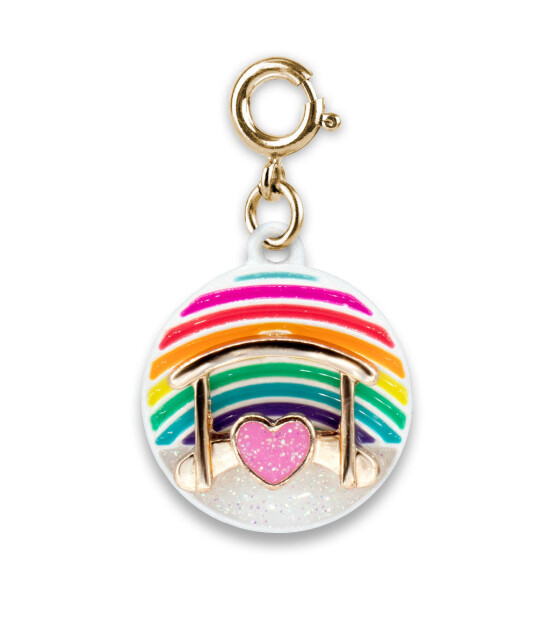 Charm It! Kolye & Bileklik Charm // Gold Rainbow Bridge