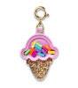 Charm It! Kolye & Bileklik Charm // Gold Ice Cream Cone Shaker