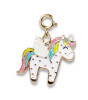 Charm It! Kolye & Bileklik Charm // Gold Flying Unicorn