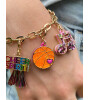 Charm It! Kolye & Bileklik Charm // Gold Glitter Music Note