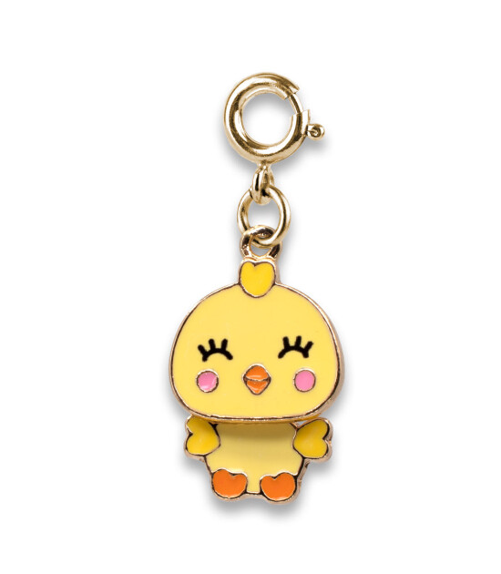 Charm It! Kolye & Bileklik Charm // Gold Swivel Chick
